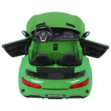  Licenciran avto na akumulator Mercedes Benz GT R 4 x 4 - zeleni/lakiran | Shoptok.si