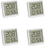 4er Set Digitales Thermo-Hygrometer mit Komfortzone termo/higrometar bijela
