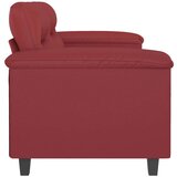 vidaXL Kavč dvosed vinsko rdeč 120 cm umetno usnje | Shoptok.si