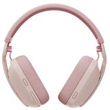 Logitech brezžične naglavne slušalke zone vibe 100, roza | Shoptok.si