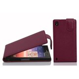 Cadorabo Ohišje, združljivo z Huawei ASCEND P7 v pastelno vijolično - Zaščitni ovitek v obliki flipa iz teksturiranega umetnega usnja, (20558604) | Shoptok.si