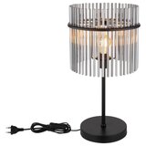 Globo 15698T1 - Stona lampa GORLEY 1xE14/60W/230V prečnik 30 cm crna | Eponuda.com