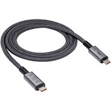 Akyga USB kabel USB-C® vtič\, USB-C® vtič 1.00 m siva AK-USB-45, (20578042) | Shoptok.si