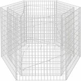  Šesterokutna gabionska sadlica 160 x 140 x 100 cm | shoptok.hr