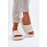 Boto FK1 Lightweight Women's Foam Slides in Light Beige by Fenicva | Shoptok.si