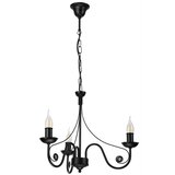  Luster na lancu DONATO 3xE14/40W/230V crna | Eponuda.com