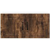 vidaXL Stenska kuhinjska omarica Dimljeni oreh 80 x 31 x 40 cm | Shoptok.si