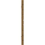  Zidno uzglavlje boja meda 206x3x63 cm masivna borovina | shoptok.hr