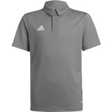 Adidas Tehnička sportska majica 'Entrada 22' siva / prljavo bijela | shoptok.hr