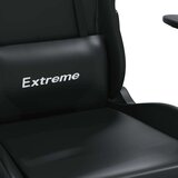 Masažni gaming stol črno umetno usnje | Shoptok.si