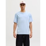 Jack & Jones Majica 'JORNorrebro' svijetloplava / bijela | shoptok.hr