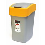 Flip Koš za odpadke Pacific Flip Bin (50 l, rumena/srebrna) Cene