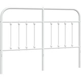  Metalno zamjensko uzglavlje bijelo 135 cm | shoptok.hr