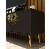 Hanah home TV polica Nida Anthracite Gold