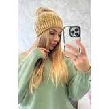 Kesi Cap with fleece Melisa K241 orange+gray | shoptok.hr