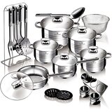 Berlinger Haus Blaumann Gourmet 27u1 set inox posuđa | Eponuda.ba