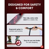 BOLDCUBE Trotinet za decu Big Burgundy 2 točka do 100kg crna/bordo | Eponuda.com