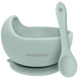 Kikka Boo silikonska činija sa kašičicom yummy mint ( KKB40115 ) | ePonuda.com
