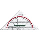  Ravnilo trikotnik geo z držalom 14 cm faber-castel FABER-CASTELL | Shoptok.si