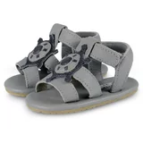 Donsje® otroški sandali flops steering wheel light grey betting leather