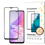 Wozinsky Trpežno 9H kaljeno steklo za celoten zaslon Realme Narzo 50 z okvirjem Case Friendly črna, (21533996) | Shoptok.si