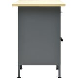  Radni stol crni 160 x 60 x 85 cm čelični | shoptok.hr