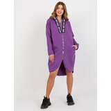 RELEVANCE Sweatshirt-RV-BL-6683.00P-Dark Purple | Shoptok.si