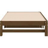  Izvlečna dnevna postelja medeno rjava 2x(90x190) cm borovina, (20723320) | Shoptok.si