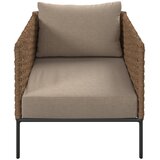 Beldano LOUNGE GARNITURA akacija v celoti masivno jeklo | Shoptok.si