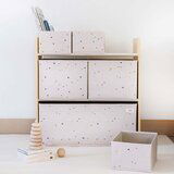 3Sprouts dodatek organizator za shranjevanje igrač Multi-Bin Terrazzo Pink | Shoptok.si