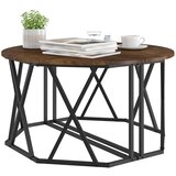  Kava Stol Dimljeni hrast 80 x 80 x 42 cm | shoptok.hr