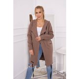 Kesi Insulated raincoat with mocha hood | shoptok.hr