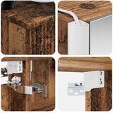  Set namještaja za kupaonicu 6 kom. Staro drvo | shoptok.hr