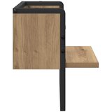  Polica na zidu s policom Umjetnička hrastovina 30 x 25 x 30 cm | shoptok.hr