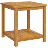 The Living Store Stranska mizica trden akacijev les 45x45x45 cm - Stranska Mizica, (21421260) | Shoptok.si