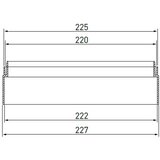 Cook adapter spojka pravokotnega kanala iz 220x90 mm na 227x94 mm, BVG229NIFFNF | Shoptok.si