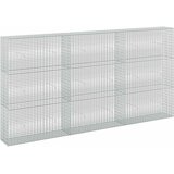  Gabion s žicom debljine 3,5 mm i mrežom 5x2,5 cm 300x30x150 cm | shoptok.hr