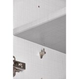 MID.YOU omara s klasičnimi vrati, bela, barve hrasta | Shoptok.si
