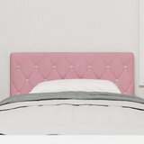 vidaXL Uzglavlje s Kristalnim Dugmadi Tufted Ružičasta 100 cm Baršun | shoptok.hr