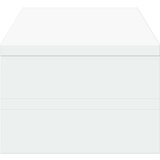 vidaXL Stojalo za monitor bela 54x22x15 cm inženirski les | Shoptok.si