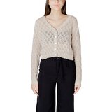 Only Telovniki & Jope ONLELBA LIFE LS V-NECK CARDIGAN CC KNT 15339530 Bež u