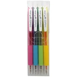 Set 4 gel olovke Penac Inketti roze, plava, zelena i žuta