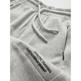 Reserved - Sportske jogger hlače s patentnim zatvaračima - light grey | shoptok.hr