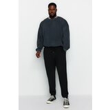 Trendyol Plus Size Sweatpants - Black - Straight Cene