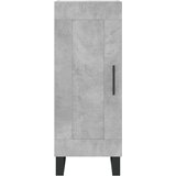  Visoka komoda siva betona 34,5x34x180 cm od konstruiranog drva | shoptok.hr