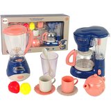  Set otroškega kuhinjskega pribora - mešalnik in aparat za kavo - modro/roza | Shoptok.si