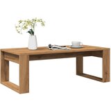 vidaXL Klubska mizica artisan hrast 102x50x35 cm inženirski les Cene
