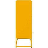  Visoka komoda boja senfa 68x39x111,5 cm od čelika | shoptok.hr