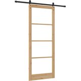  Klizna vrata ORKDAL Prirodna i crna 93 x 232 cm | Eponuda.com