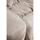 Pure Home Lifestyle SEDEŽNA GARNITURA, rebrasti žamet rjavosiva | Shoptok.si